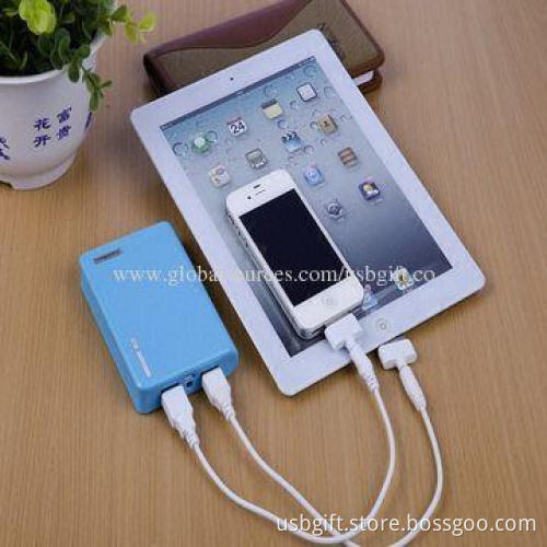 Power Bank, Wallet Style, 12,000mAh, with LCD Display for iPhone 4/4S/HTC/Samsung S3/S4